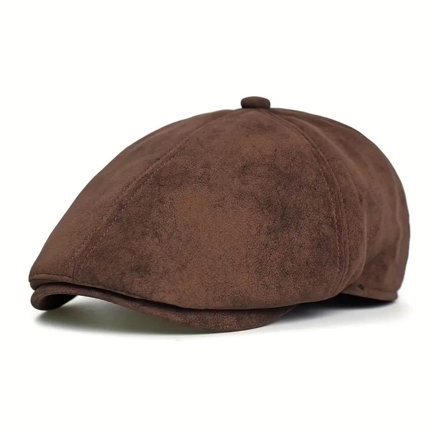 Suede Newsboy Cap | ATHENS – Henry's Caps
