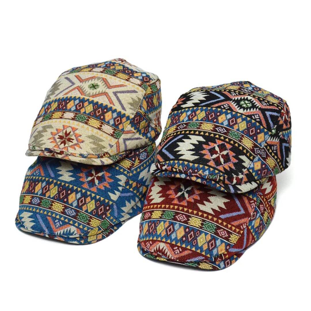 Patterned Polyester Cap | CHICAGO