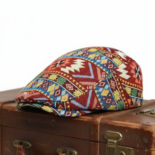 Patterned Polyester Cap | CHICAGO