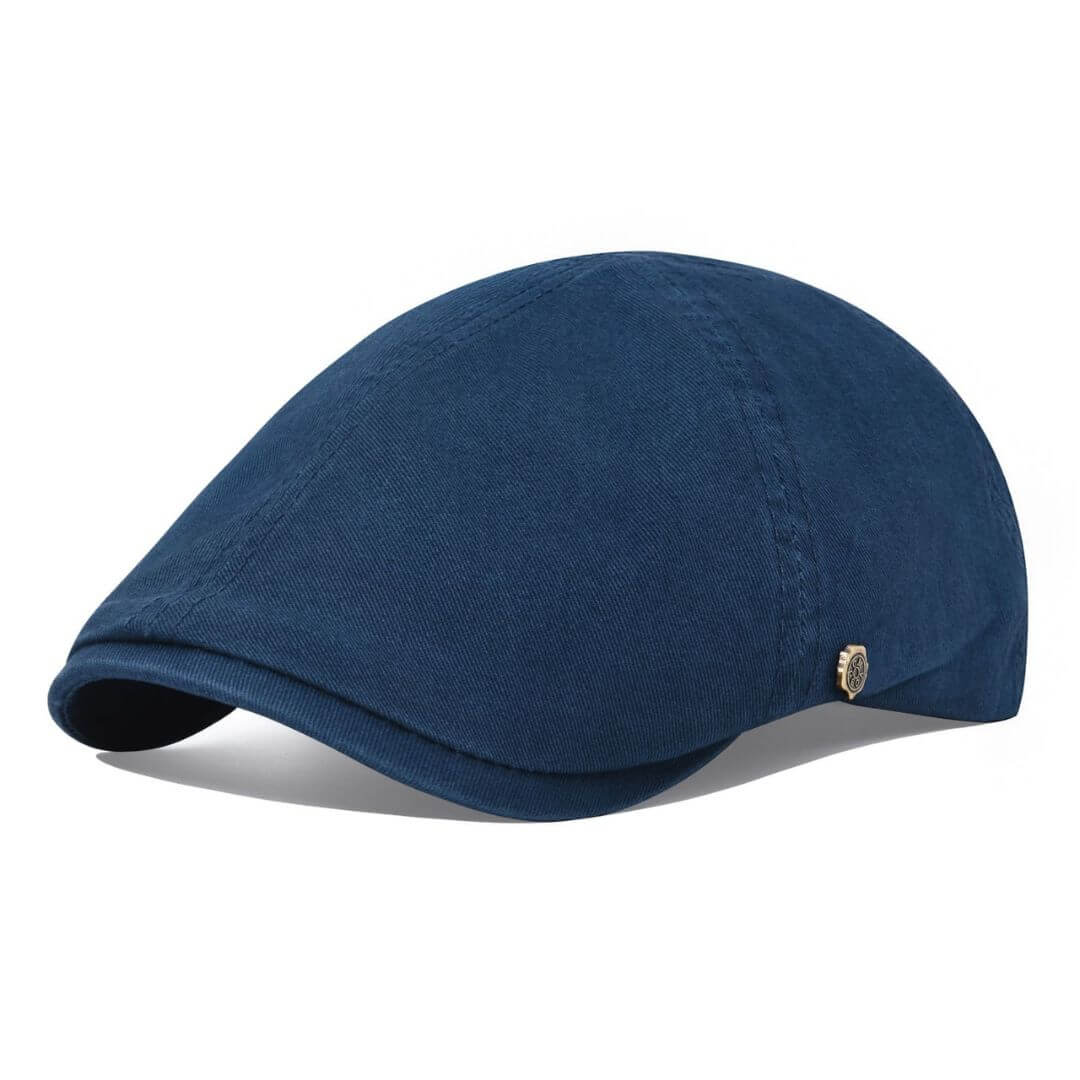 Brushed Cotton Flat Cap | ATLANTA
