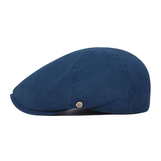 Brushed Cotton Flat Cap | ATLANTA