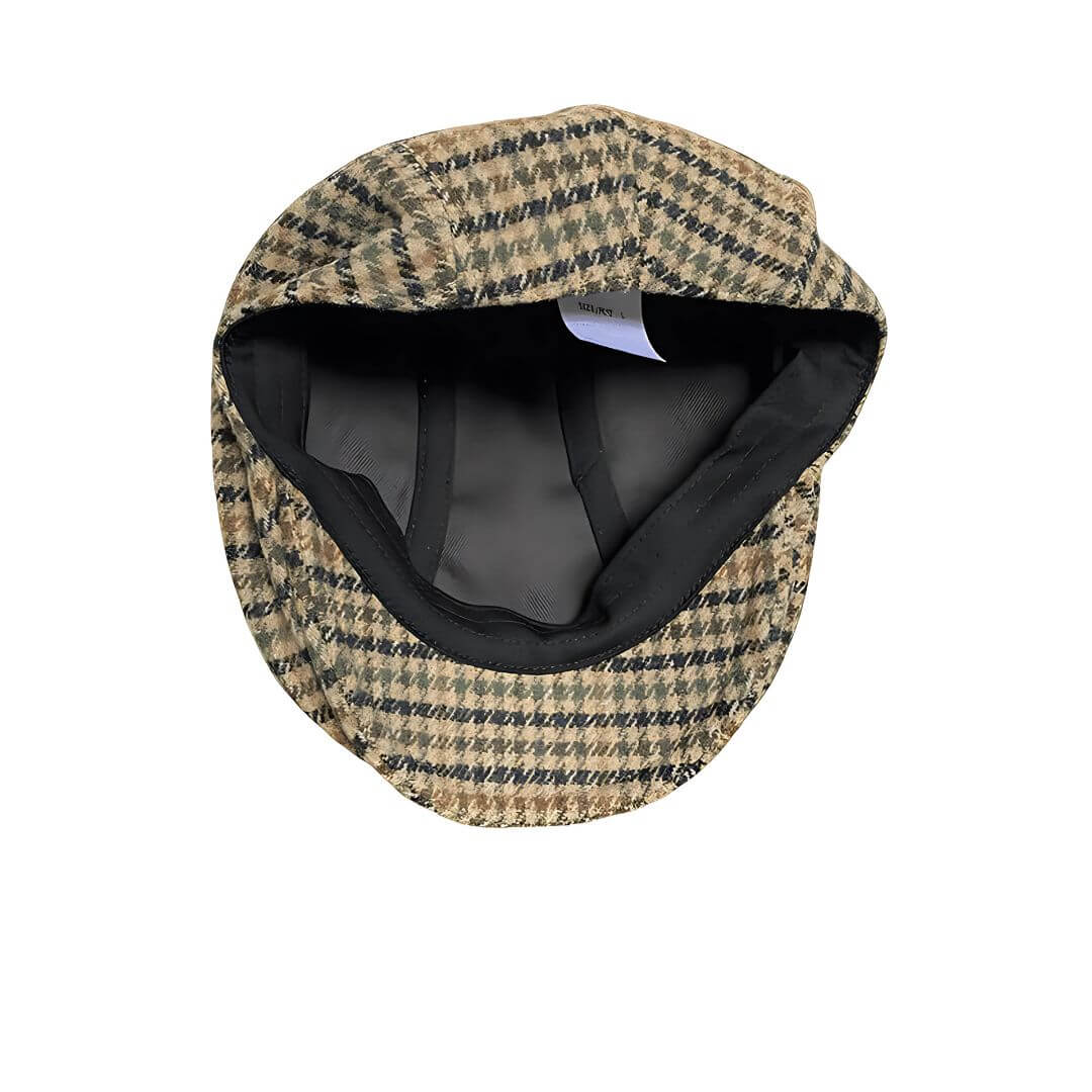 Wool Plaid Ivy Cap | LUBBOCK
