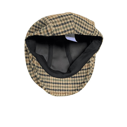 Wool Plaid Ivy Cap | LUBBOCK