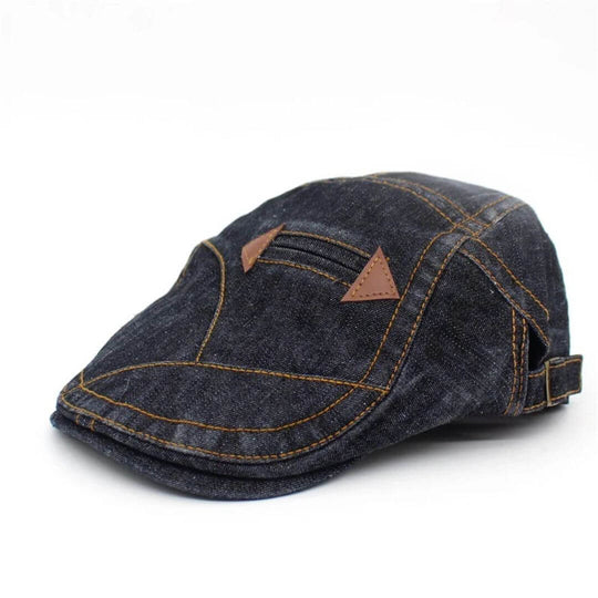 Washed Denim Cap | BRUGES