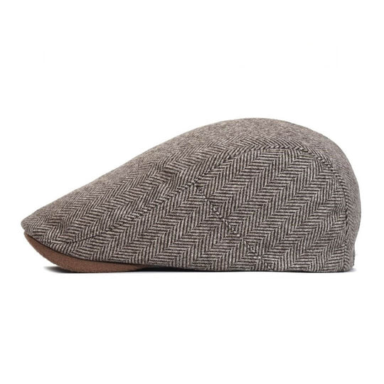 Cotton Herringbone Ivy Cap | ROME
