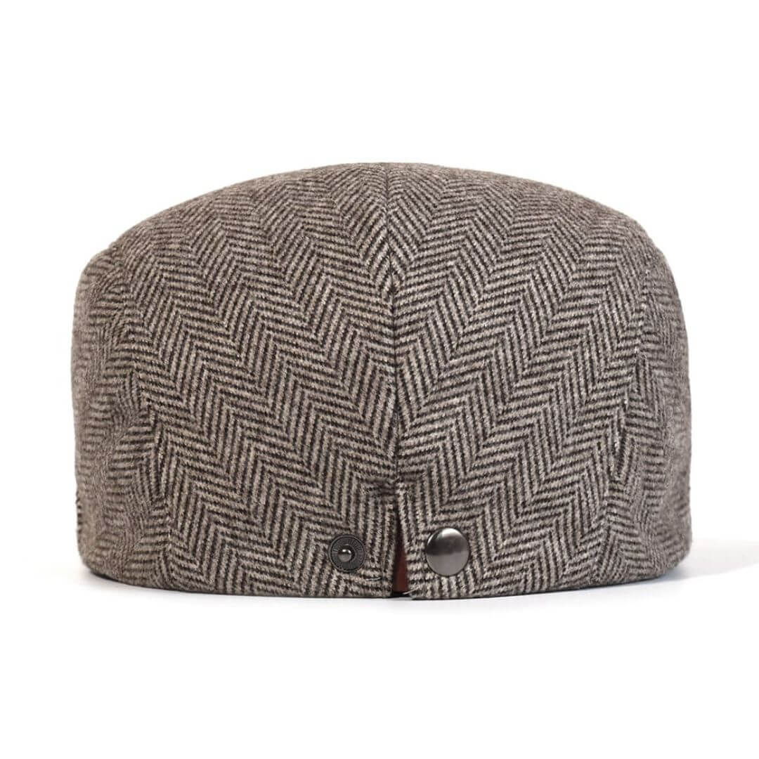 Cotton Herringbone Ivy Cap | ROME