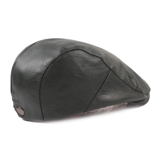 Leather Flat Cap | PATERSON
