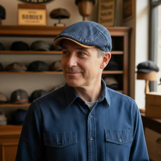 Denim Flat Cap | FARGO