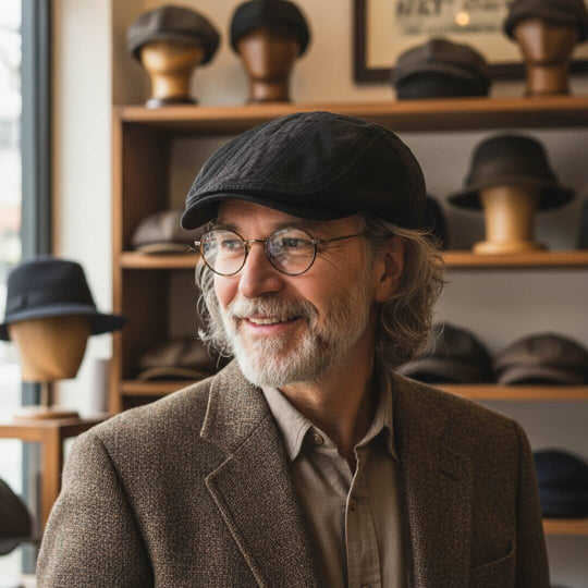 Colorblock Polyester Driving Cap | WARREN