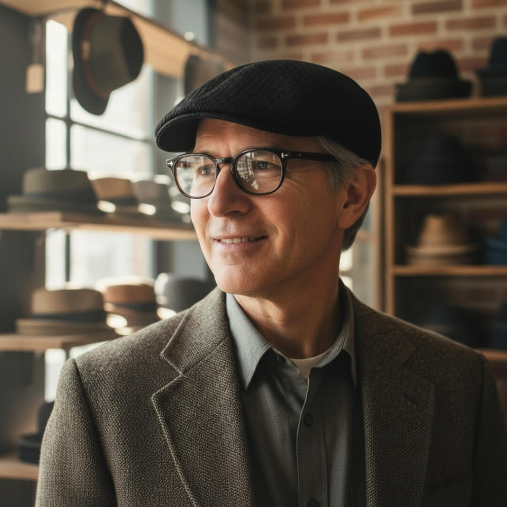 Mesh Polyester Flat Cap | CHARLESTON